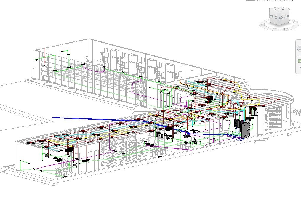 Modelo BIM Laboratorio de Medidores — sistemas integrados